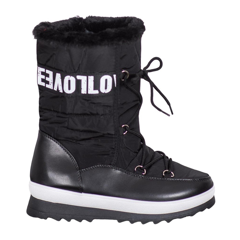 SHELOVET Love snow boots black SHELOVET Love snow boots black