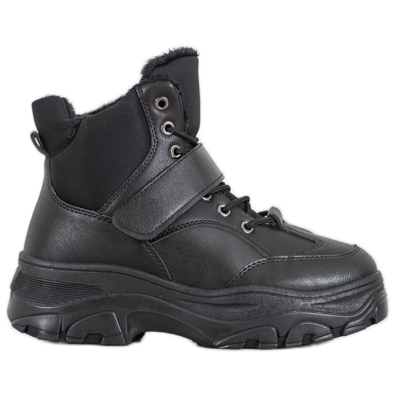 Bona Black Fashion Booties