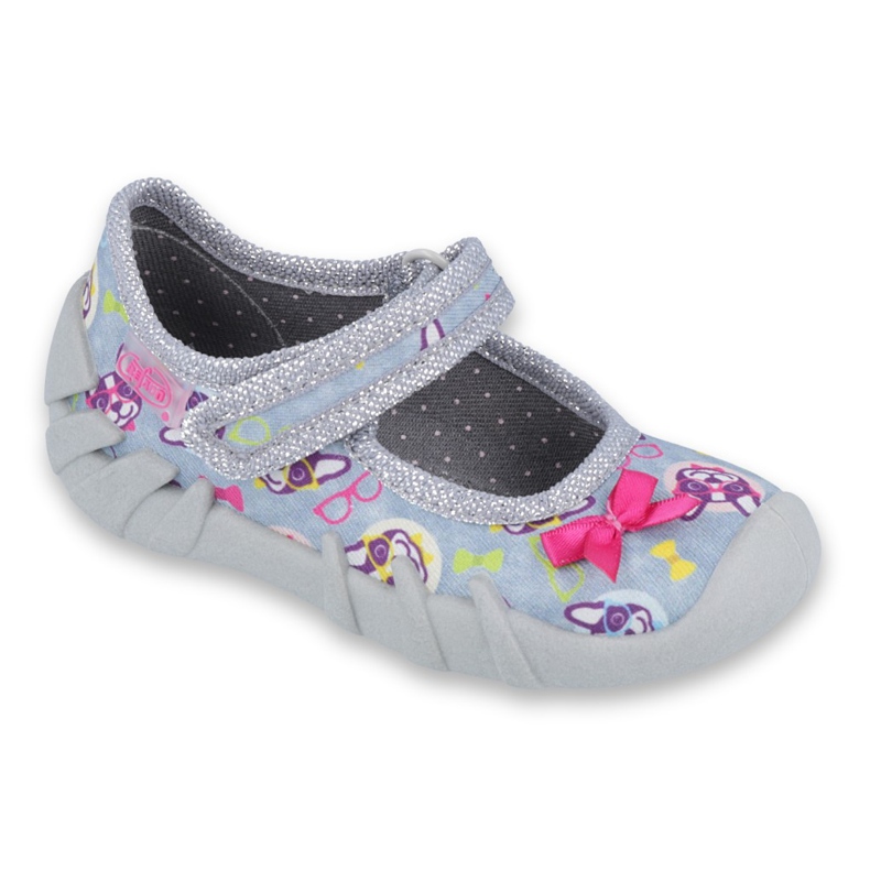 Befado children's shoes 109P192 pink grey multicolored