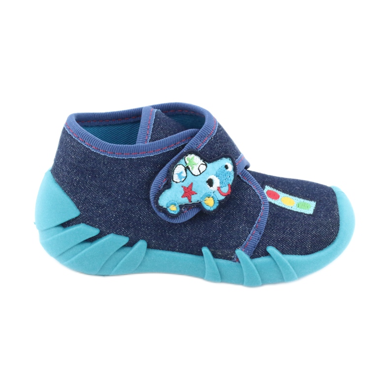 Befado children's shoes 523P015 navy blue blue Befado children's shoes 523P015 navy blue blue