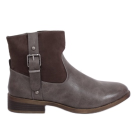 Brown Women's brown boots 1004-PA Khaki