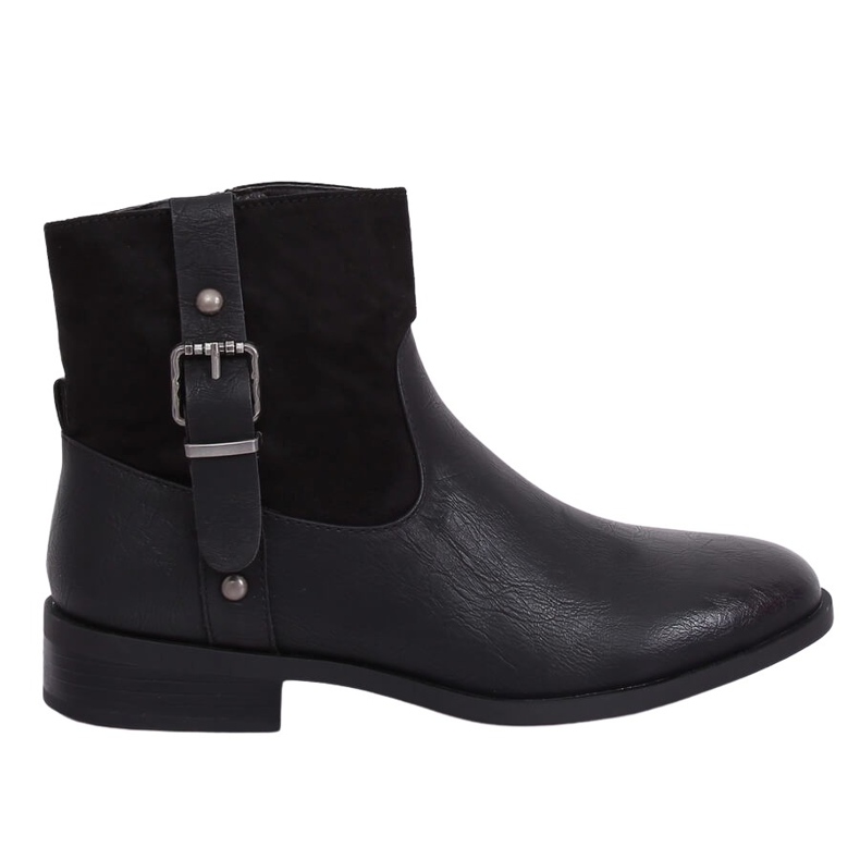 Black women's black boots 1004-PA Black