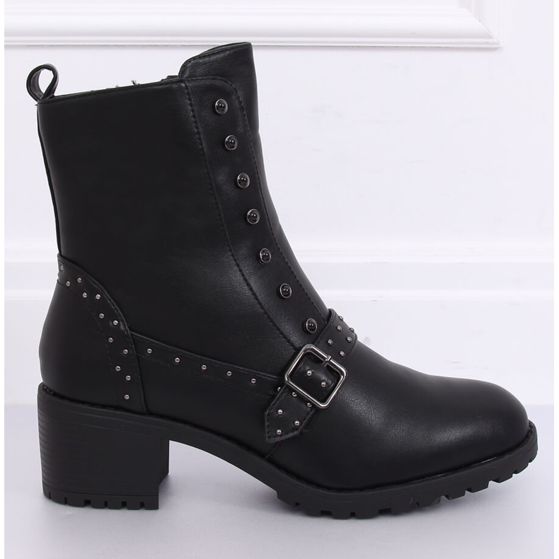 Black High-heeled boots black 1003-1 Black II Species