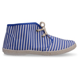 Boots Straw Sole Sneakers 2607 Blue brown