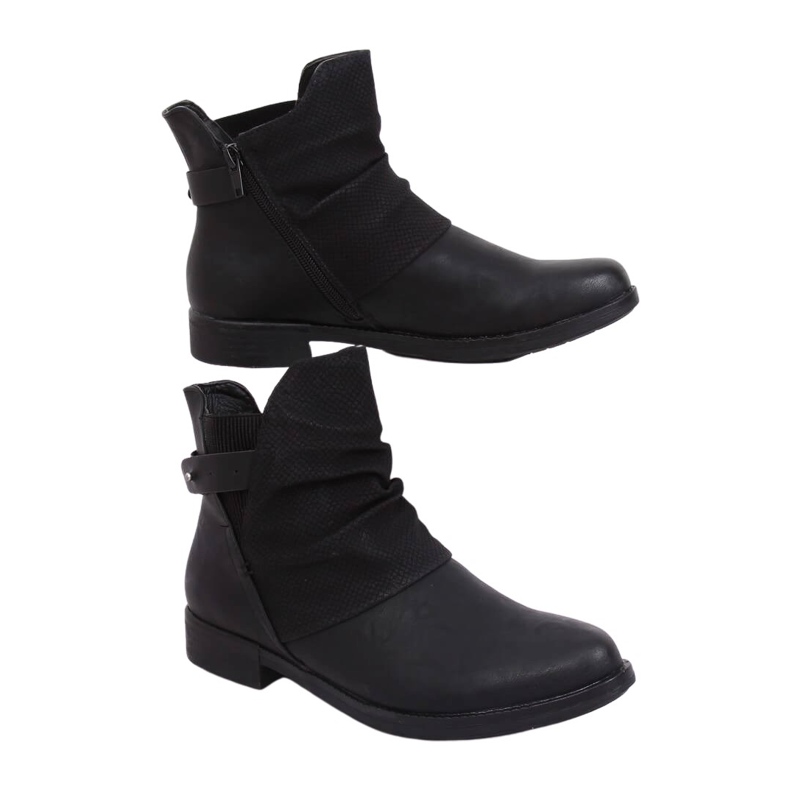 Black women's boots 201728-19 Black
