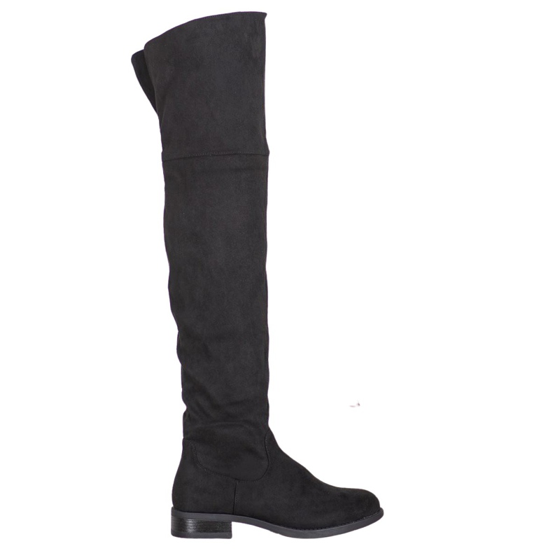 SHELOVET Stylish Over The Knee Boots black SHELOVET Stylish Over The Knee Boots black