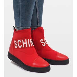 Red XY-38 insulated foam boots