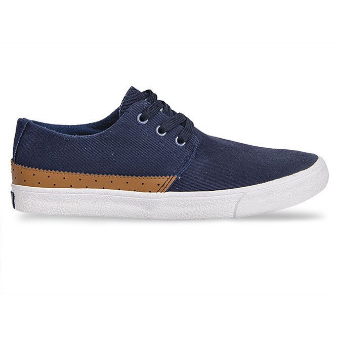 Textile Casual Sneakers Y010 Blue navy blue