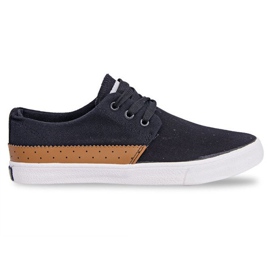 Textile Casual Sneakers Y010 Black