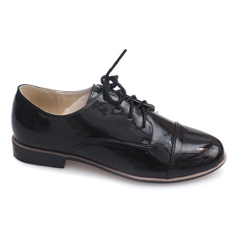 Women's Lace-Up Shoes C760JE Black Women's Lace-Up Shoes C760JE Black