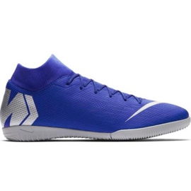 Nike Mercurial Superfly 6 Academy Ic M AH7369-400 indoor shoes blue blue