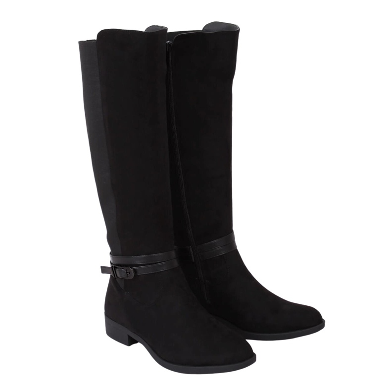 Black boots for women NC709 Black