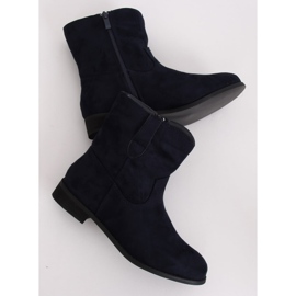 Navy blue boots for women 3820 Blue