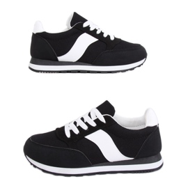 Black BL189P Black sports shoes white