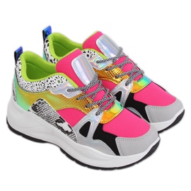 NB317P Black sports shoes multicolored
