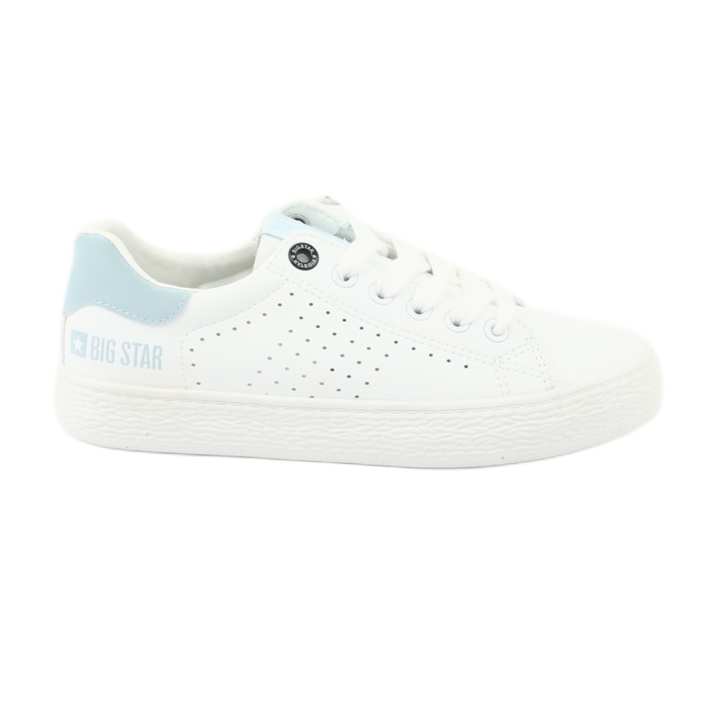 White sneakers BIG STAR 274482 blue