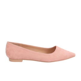 Pink pointed ballerinas A822 Pink