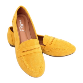 Women's honey loafers B2030 Yellow