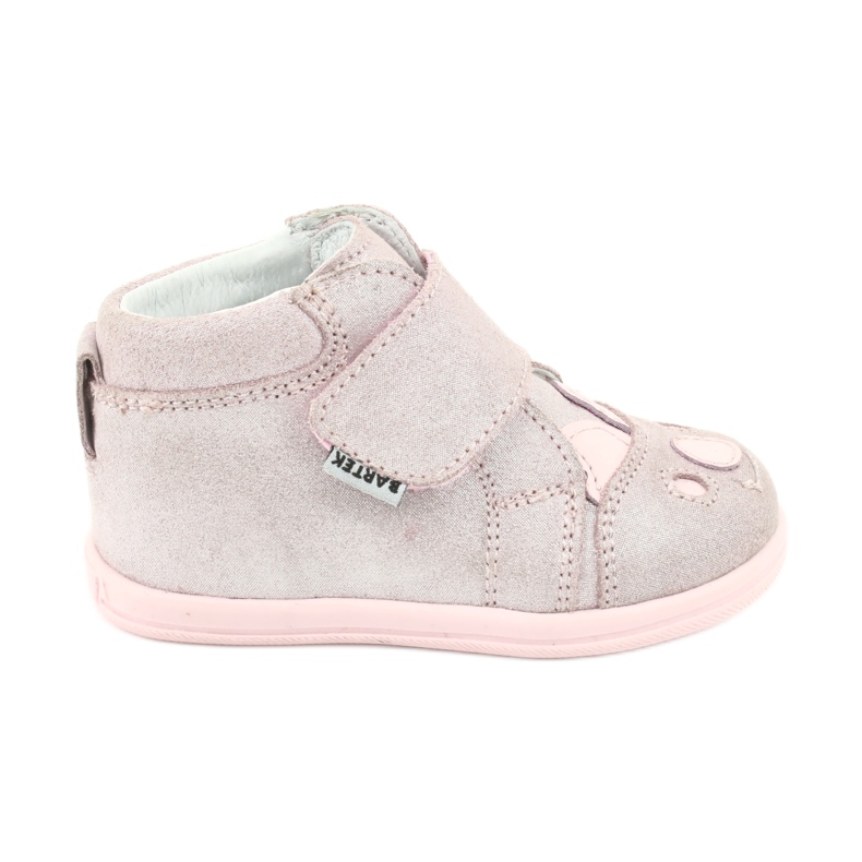 Velcro booties Koala Bartek 71150 pink grey