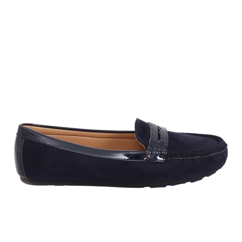Women's navy blue loafers FM2958-3 Blue