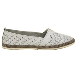 Goodin Openwork ballerinas white Goodin Openwork ballerinas white