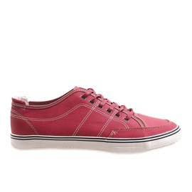 Red men's sneakers TL235-4