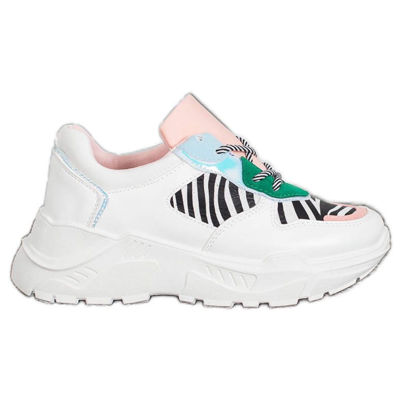 SHELOVET Fashion Sneakers white multicolored