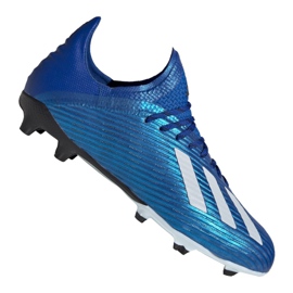 Adidas X 19.1 Fg Jr EG7164 shoes blue blue