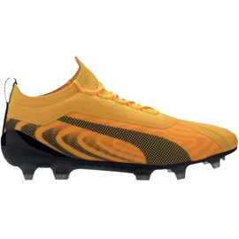 Football boots Puma One 20.1 Fg Ag Ultra M 105743 01 yellow yellows