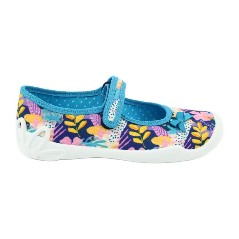 Befado children's shoes 114Y386 blue pink multicolored