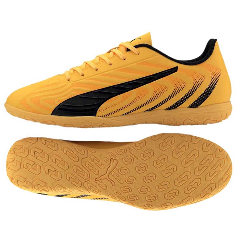 Indoor shoes Puma One 20.4 It M 105834 01 yellow yellow