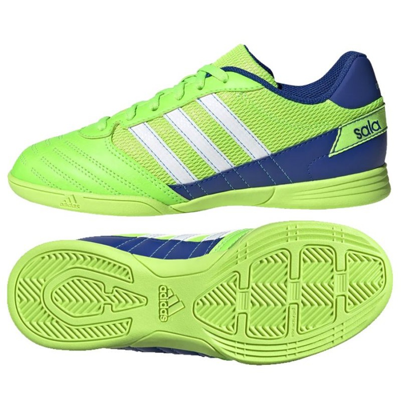 Indoor shoes adidas Super Sala Jr FV2640 green green Indoor shoes adidas Super Sala Jr FV2640 green green