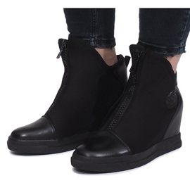 Black suede sneakers Nathalie Black suede sneakers Nathalie