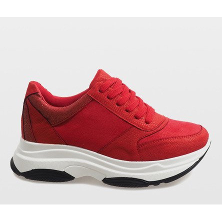 Red sports shoes 99-15