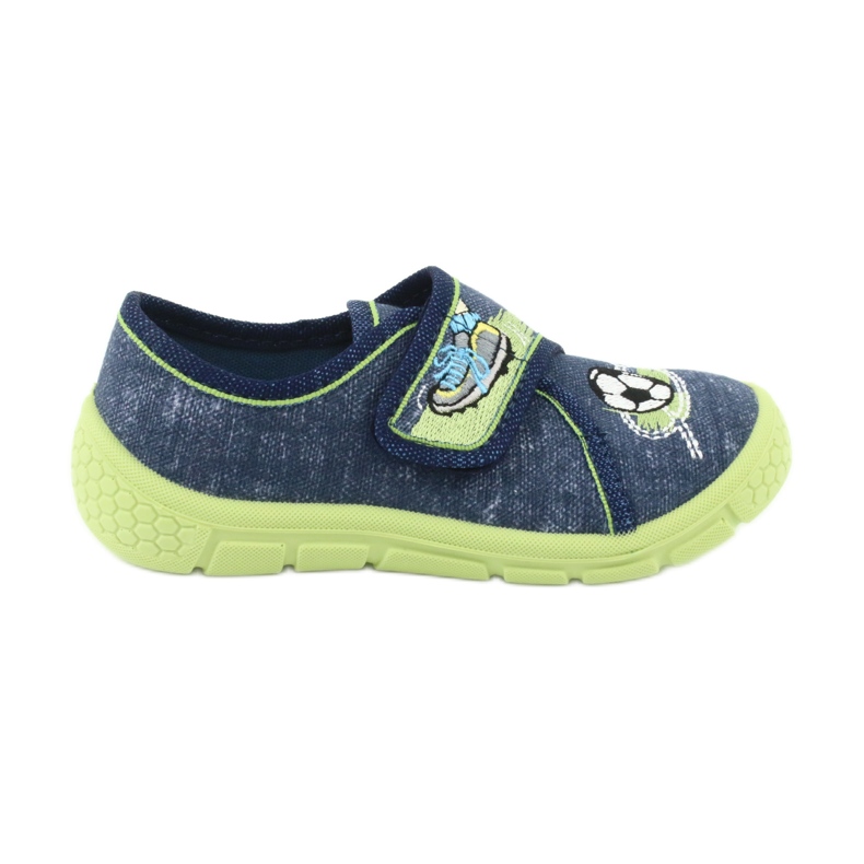 Befado children's shoes 557P138 navy blue green