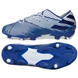 Adidas Nemeziz 19.1 Fg Jr EG7238 football boots multicolored white