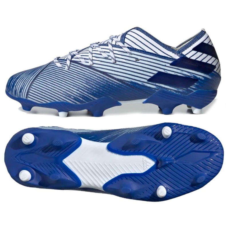 Adidas Nemeziz 19.1 Fg Jr EG7238 football boots multicolored white
