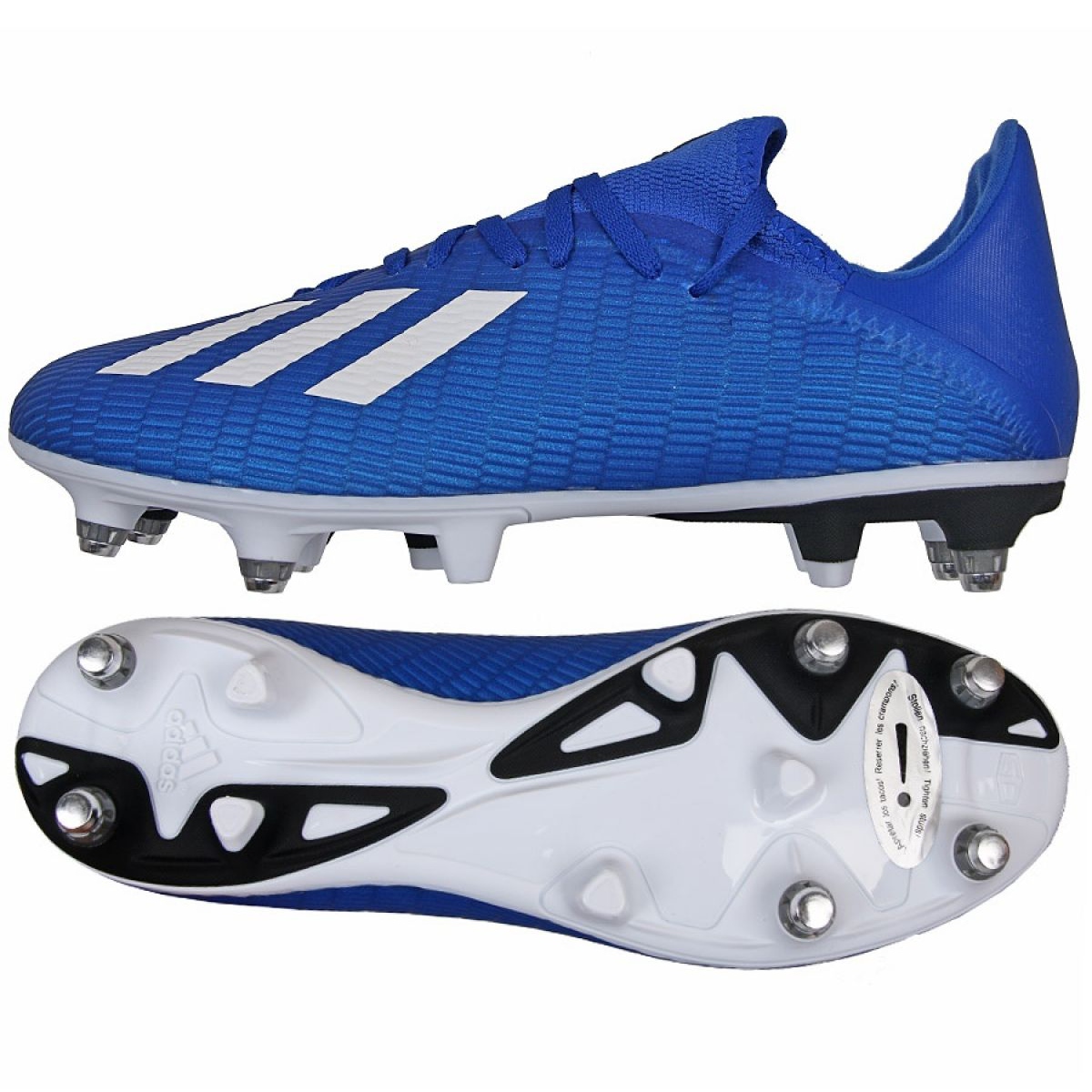 Adidas X Sg M EG7165 football boots blue blue - Main Image