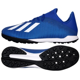 Adidas X 19.3 Tf M EG7155 football boots blue blue