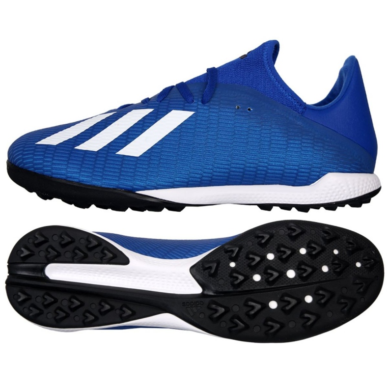 Adidas X 19.3 Tf M EG7155 football boots blue blue