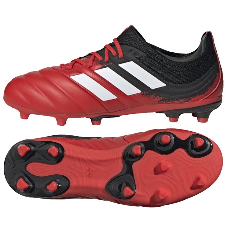 Adidas Copa 20.1 Fg Jr EF1909 football boots red red