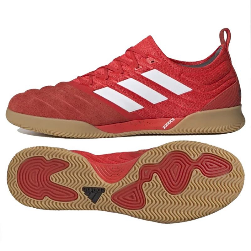 Indoor shoes adidas Copa 20.1 In M G28623 red oranges and reds