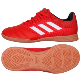 Indoor shoes adidas Copa 20.3 In Sala Jr EF1915 red red Indoor shoes adidas Copa 20.3 In Sala Jr EF1915 red red