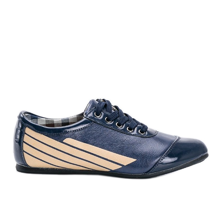 Classic navy blue jazz shoes 028-1
