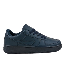 Navy blue sneakers A5236