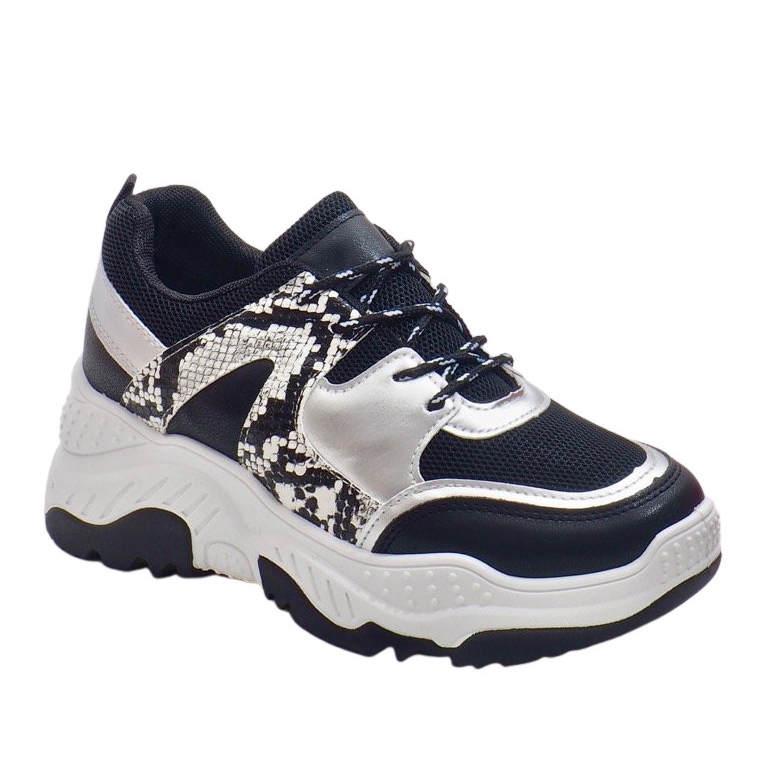 Black A88-56 snake sports shoes grey Black A88-56 snake sports shoes grey