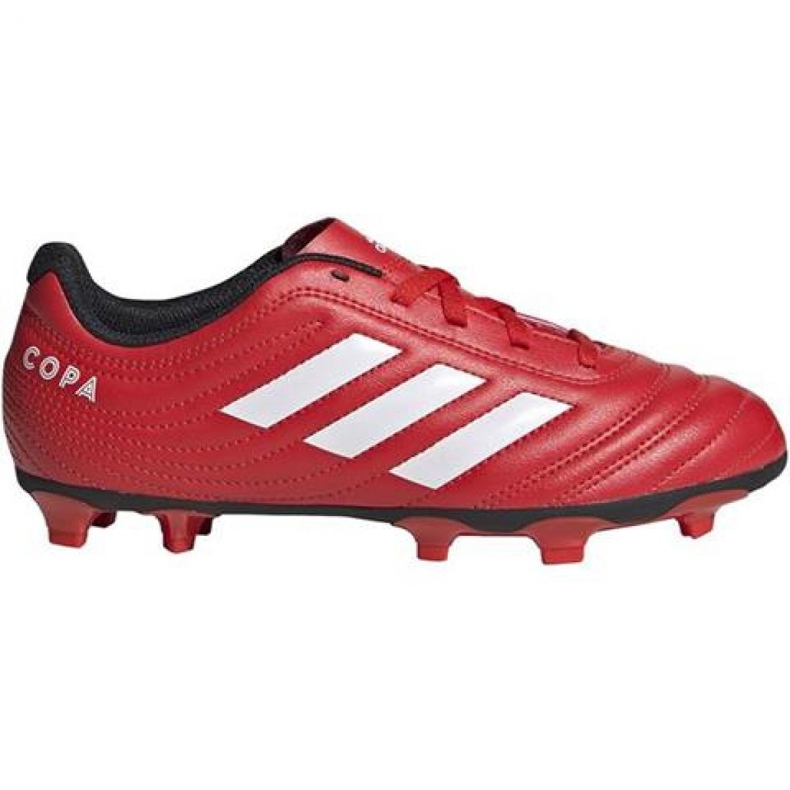 Adidas Copa 20.4 Fg Jr EF1919 football boots red oranges and reds
