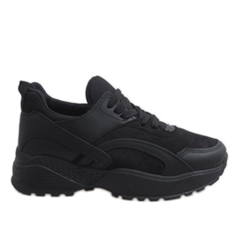 Black fashionable sports shoes A88-18