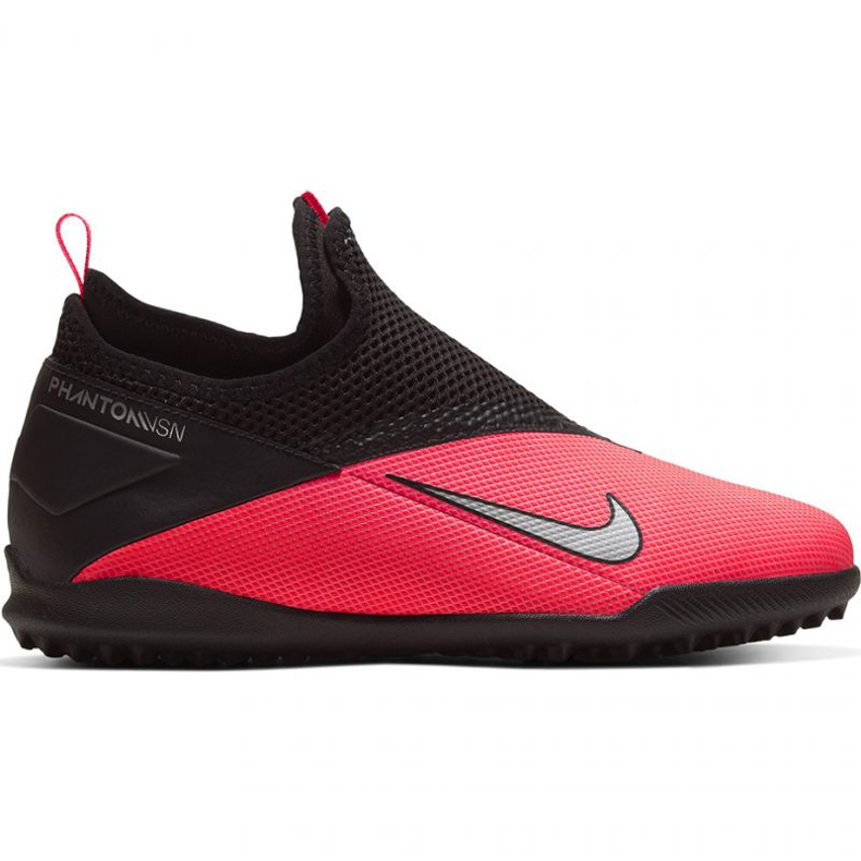 Nike Phantom Vsn 2 Academy Df Tf Jr CD4078 606 football shoes red oranges and reds