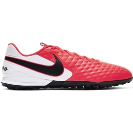 Nike Tiempo Legend 8 Academy Tf AT6100 606 football shoe golden oranges and reds